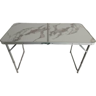 China Lebeng LBT-073Y Modern Aluminum Legs Folding Camping Table With Stools For Picnic for sale