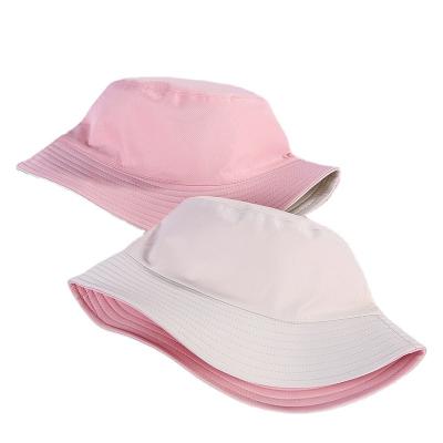 China 2022 new arrival fashion ladies embroidery logo logo bucket hats sun hat custom women's reversible shade hats for sale