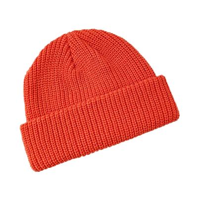 China COMMON Wholesale Winter Hat Acrylic Beanie Men's Knitted Palm Beanie Hats for sale