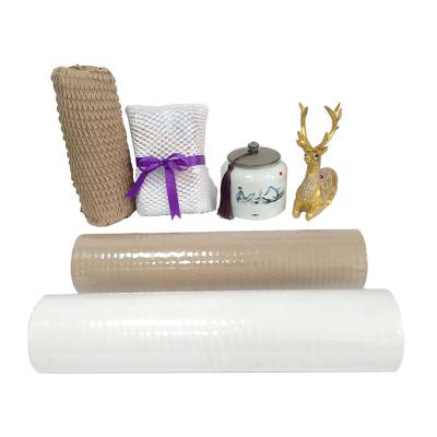 China Recycled Honeycomb Kraft Paper Materials Improved Roll Pad Cushioning Packaging Craft Paper Wrap 20