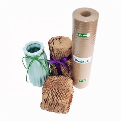 China New ReleaBiodegradable Honeycomb Packaging Paper Roll Biodegradable Buffer Cushioning Craft Paper Packaging Envelope 20