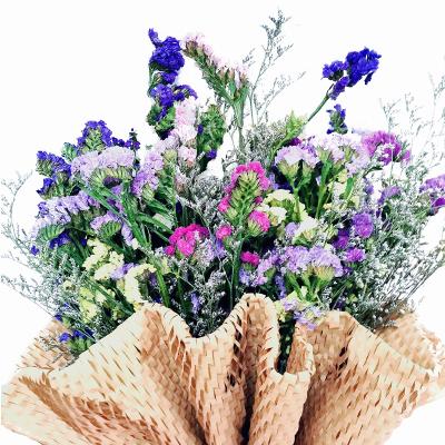 China New Style Eco Friendly Recyclable Flower Bouquet Honeycomb Wrapping Paper Bouquet Wrapping Paper for sale