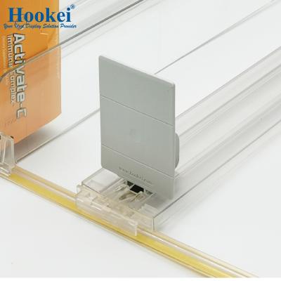 China Supermarket Top Quality Custom Size Acrylic Display Pusher System for sale