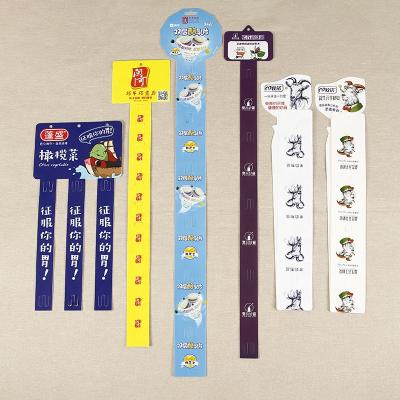 China OEM Supermarket Display Products Hang Strip Plastic Clip Strips pp Plastic Display Clip With Hook for sale