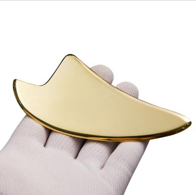 China Handheld Medical Copper Gua Sha Massage Tools Soft Tissue Mobilization Tool for sale