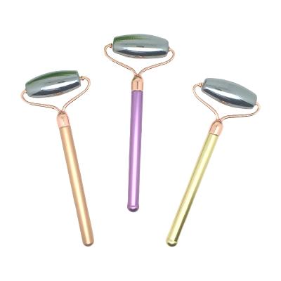 China Healthy Stone Terahertz Face Roller Massage Set Anti Aging And Treatment Puffiness Eye Healing for sale