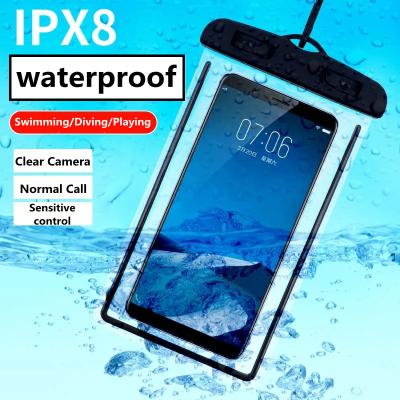 China Factory Wholesale High Protective Universal PVC Waterproof Smartphone Bag Water Proof Phone Case for sale