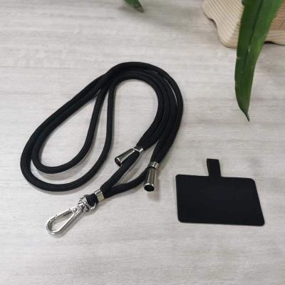 China Good Universal Selling Nylon Phone Patch Adjustable With Retractable Dacron Lanyard Strap for sale