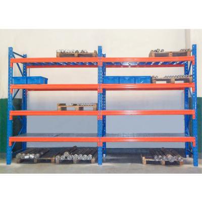 China Heavy Duty Storage Rack Corrosion Protection Industrial Workshop Rack Shelf Suitable For Pallet And Small Items Storage for sale