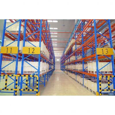 China Corrosion Protection Bin Storage Warehouse Steel Rack 7 Layer Pallet Rack for sale