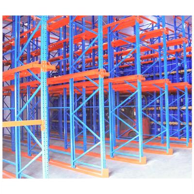 China Corrosion Protection Drive In Racking Feeder Pallet Warehouse Rack For High Density Storage for sale