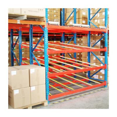 China fifo corrosion protection gravity roller shelf for sale