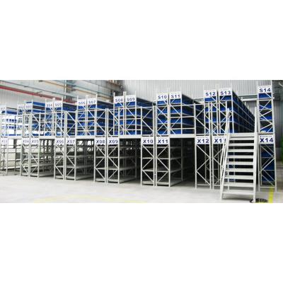 China Multilevel Corrosion Protection Warehouse Mezzanine Rack for sale