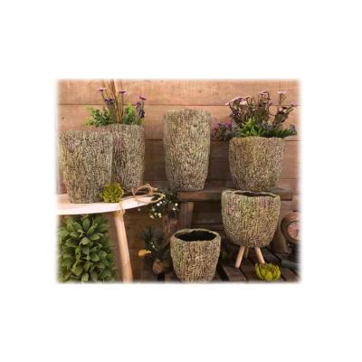 China Cartoon Rustic Creative Cement Flower Pots And Planters For Garden Decoration Concrete Macetas Wholesale for sale