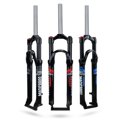 China MTB 27.5/29 Inch RL100mm Bicycle Fork MTB 27.5/29 Oil Suspension Aluminum Alloy Mountain Bike Parts Mountain Bike Bicycle Fork for sale