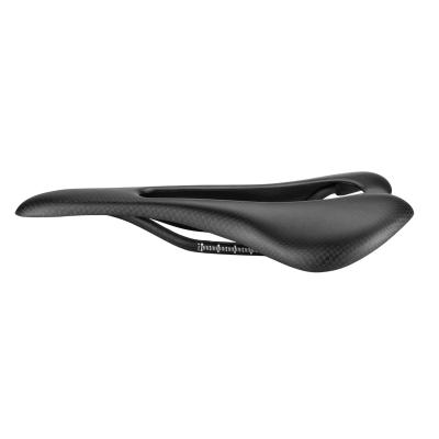 China Professional Big Cavity Full 3K Carbon Fiber Racing Bicycle Saddles Carbon Saddles For Bikes for sale