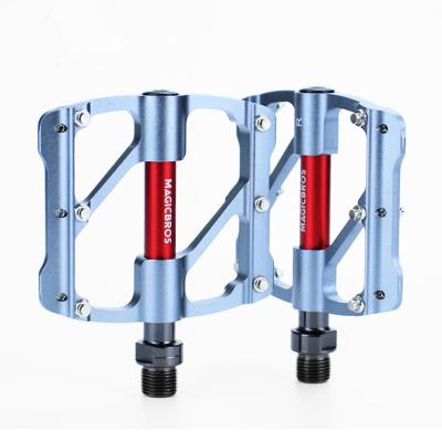 China Aluminum-magnesium Alloy CNC Body Bicycle Pedals Mtb Rainproof 3 CNC Sealed Support Non-slip Bike Magnesium Alloy MTB Aluminum Bike Pedals for sale