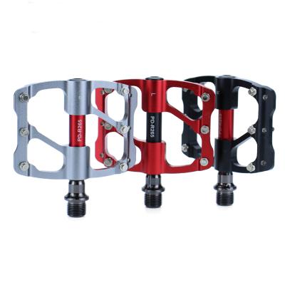 China Aluminum-magnesium alloy CNC body road bike pedals sealed aluminum alloy supporting cavity design ultralight cycling bicycle road bike pedals for road bike road for sale