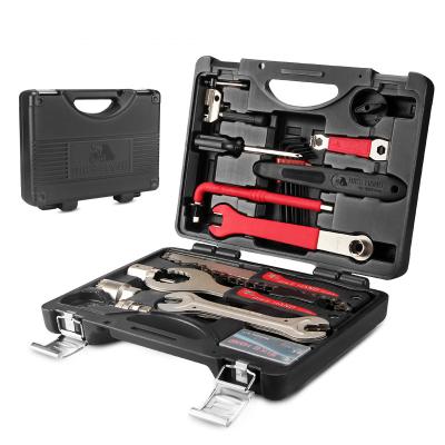 China Plated Carbon Steel Tool Key BIKE HAND 18 in 1 Fix Bicycle Repair Tools Multifunctional Kit Box and Maintenance Bike Tools Tool Kit for sale