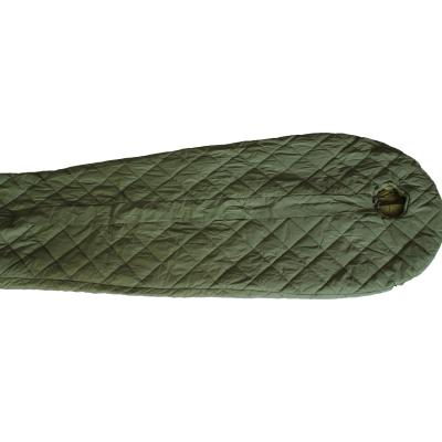 China Cheapest High Quality Wholesale Adult Waterproof Portable Outdoor Camping Mummy Fin-producer Military Sleeping Bag For Cold Weather for sale