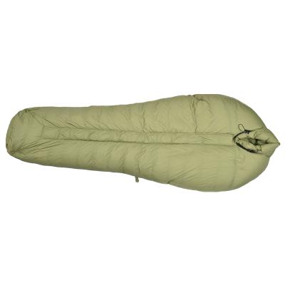 China Cheapest High Quality Wholesale Adult Waterproof Portable Outdoor Camping Mummy Fin-producer Military Sleeping Bag For Cold Weather for sale