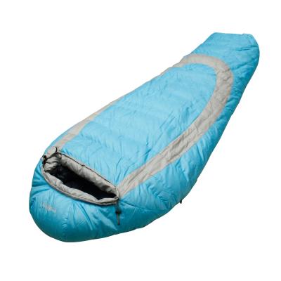 China Duck Down Sleeping Bag Winter Portable Ultralight Waterproof Lightweight 4 Season Adult Warm Sleep Bag For Camping for sale