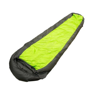 China Duck Down Sleeping Bag Green Hydrophobic Ultralight Portable With Base-Ultra Season Men's & Women's Mommy Bags - Ultra Loft 4 Light Weight For Camping for sale