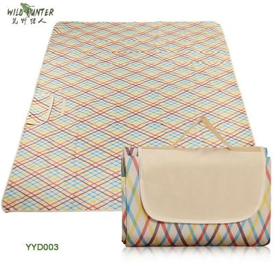 China Outdoor Folding Waterproof Camping Picnic Mat Outdoor Camping Beach Blanket for sale