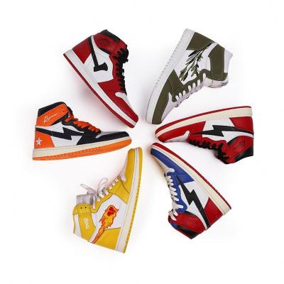 China Rubber Custom Shoe With Custom Logo OEM 2021 AJ 1 Sb Zapatillas Replicaes Sport Sneaker Dunkes Mens Womens Casual Shoes Custom Shoes for sale