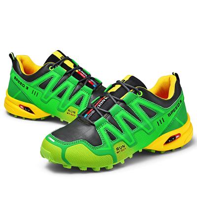 China Big Size Rubber Womens Walking Climbing Shoe Lightweight Trekking Hiking Outdoor Men Shoes for sale