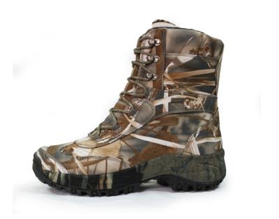 China Military Army Tactical Rubber Combat Rubber High Ankle Shoe Outdoor Large Size Boot Camping Hunting Camping Hunting Camouflage Leather for sale