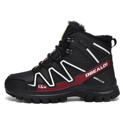 China Factory Price Men's Trail Snow Boot Hiking Winter Outdoor Cotton-Padded Shoes Good Hiking Shoes Hiking Shoes for sale