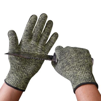 China Aramid Aramid Cut Resistant Work Hand Gloves Cut Work Gloves for sale