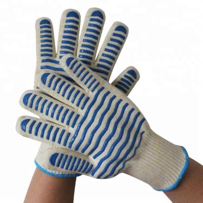 China Safety Work Grilling Heat Resistant Silicone Barbecue Gloves for sale