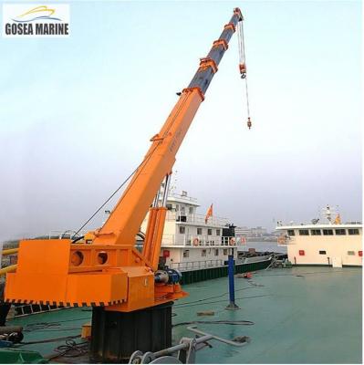 China Gosea Marine Crane Catalog Life Rafts Launching Devices Long Life Crane for sale