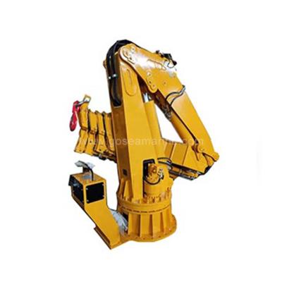 China Other Made in China 20 Ton Large Hydraulic Marine Deck Knuckle Boom Ship Crane for sale