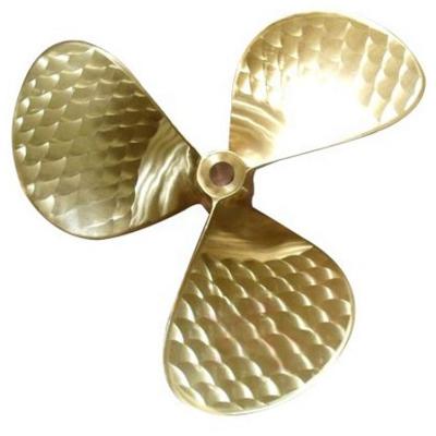 China Custom Marine Boat Spare Parts Four Five Blade Propeller Blades Marine Thruster for sale