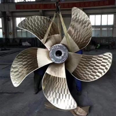 China Boat Spare Parts Marine Propeller Diameter Four Blade Thruster Enlarged High Quality Propeller for sale