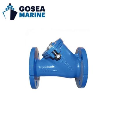 China General JIS F7354 5K CAST IRON SDNR ANGLE BALL VALVE STOP CONTROL MARINE ANGLE VALVE for sale