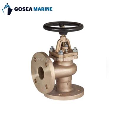 China JIS Marine Cast Iron Swing Check General Valve F7372 5K 125A for sale