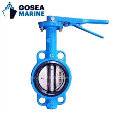 China High Quality Normal Water Pressure Selling Marine Flange Water Iron Butterfly Valve Exporters Trigger Valleys Butterfly Valve for sale