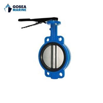 China Casting Manufacturing Malleable Type Butterfly Valve Manual Cast Iron Hook Price for sale