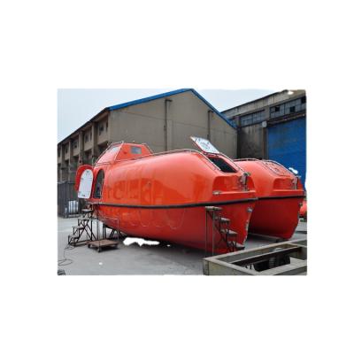 China Fire-feigned type FRP CCS/BV/ABS/EC /RS totally enclosed fireproof easy to operation lifeboat to board for salvage for navy for sale