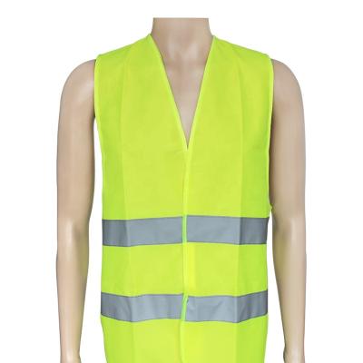 China Custom Anti-wrinkle Polyester Safety Reflective Vest For Election for sale