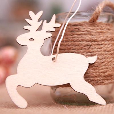 China Factory Promotional Christmas Gifts Personalized Wooden Christmas Decoration for sale