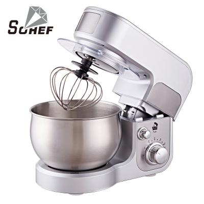 China Hotel Large Capacity 1300w Kitchen Helper Multi Stand Mixer Food Processor with Flat Beater for sale