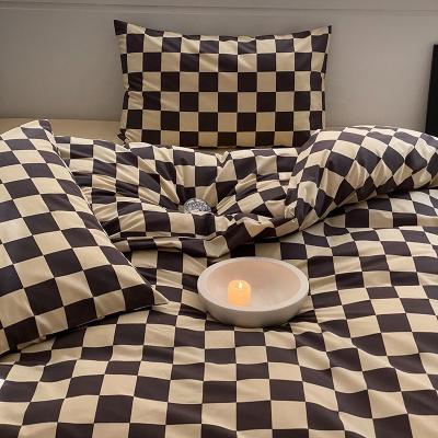 China Wholesale Nondisposable Printing Bedding Set Duvet Cover Set Luxury King Size Queen Size Home Hotel Bedding Sets for sale