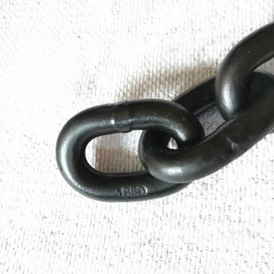 China Drag Chain G80 13mm Short Welded Hoisting Chain Link Chain for sale