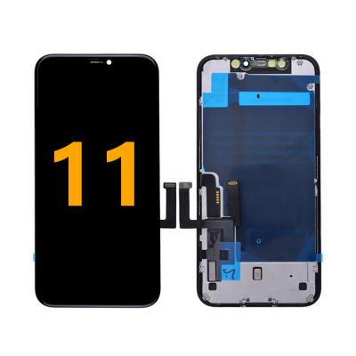 China Wholesale Custom Original Mobile Phone LCD Screen Display Full Inch iPhone 11 6.1 LCD Screen Display for sale