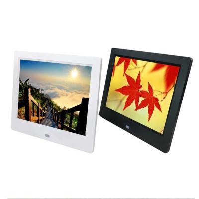 China Automatic Clock Xinchuang Hot Video Loop Game Picture 8 Inch Digital Photo Frame for sale